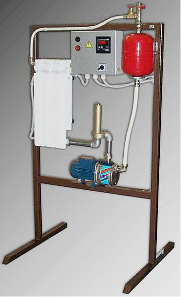 Система теплоснабжения на базе вихревого гидравлического теплогенератора