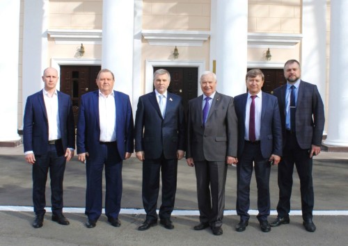 Центр ВИМ посетил заместитель председателя Комитета Совета Федерации Б.Б. Хамчиев