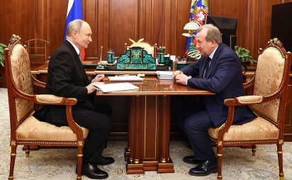 Встреча с президентом Российской академии наук Геннадием Красниковым